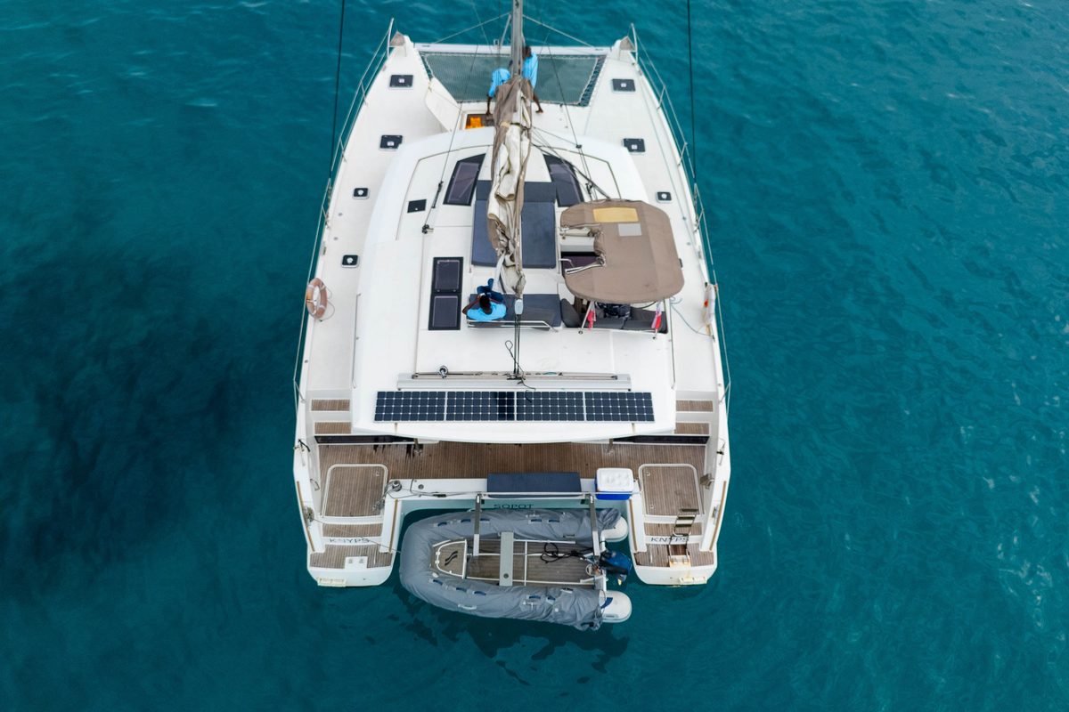 Helia 44 catamaran in the Yachtsun fleet