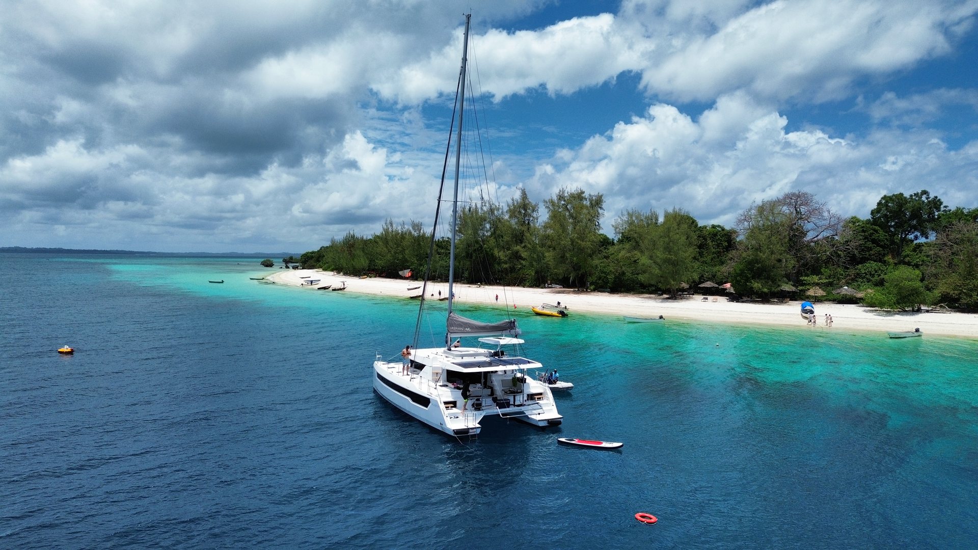 Blue Moon – Leopard 46 catamaran in Zanzibar