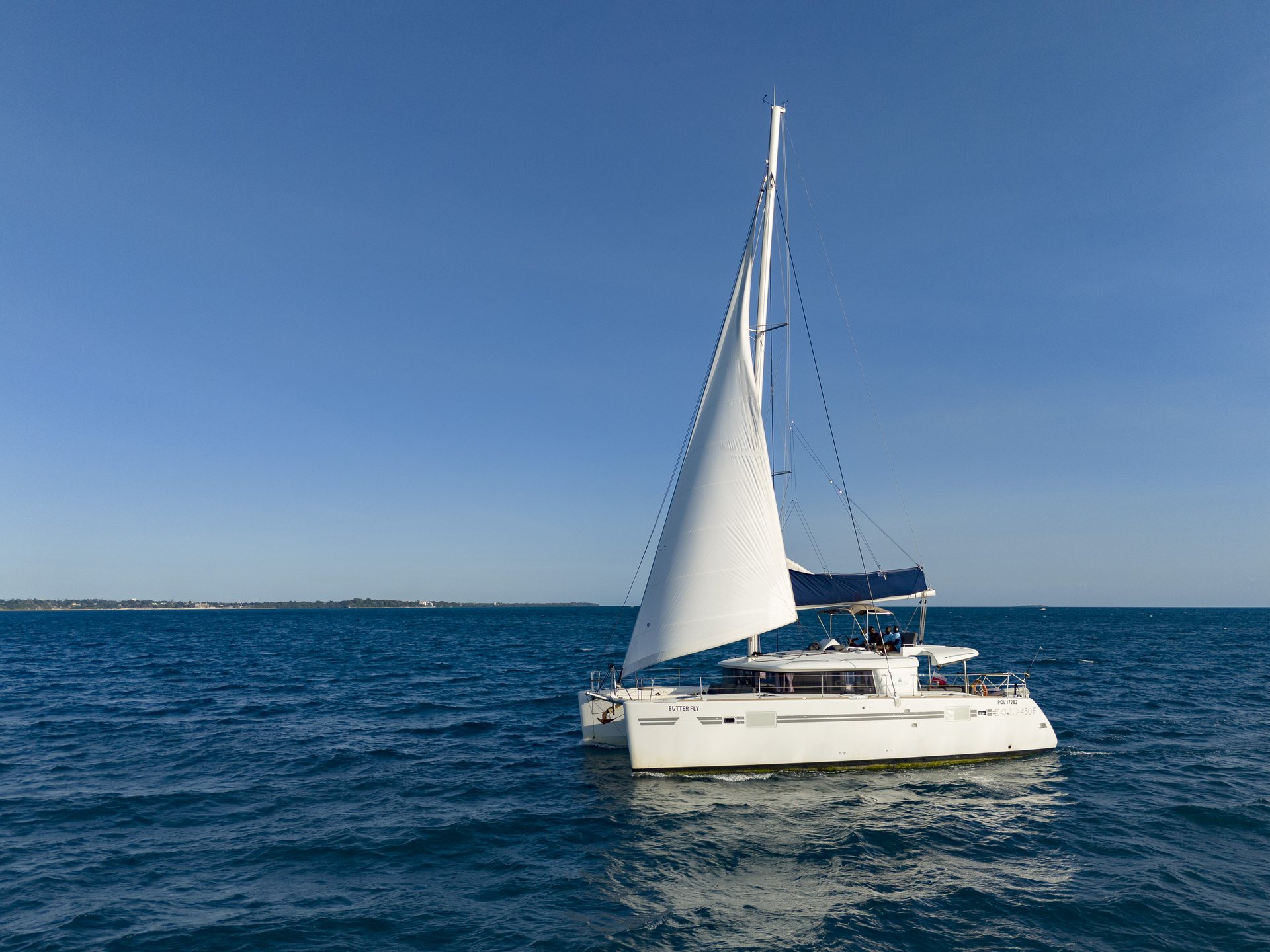 Butterfly – Lagoon 450 F catamaran in Zanzibar