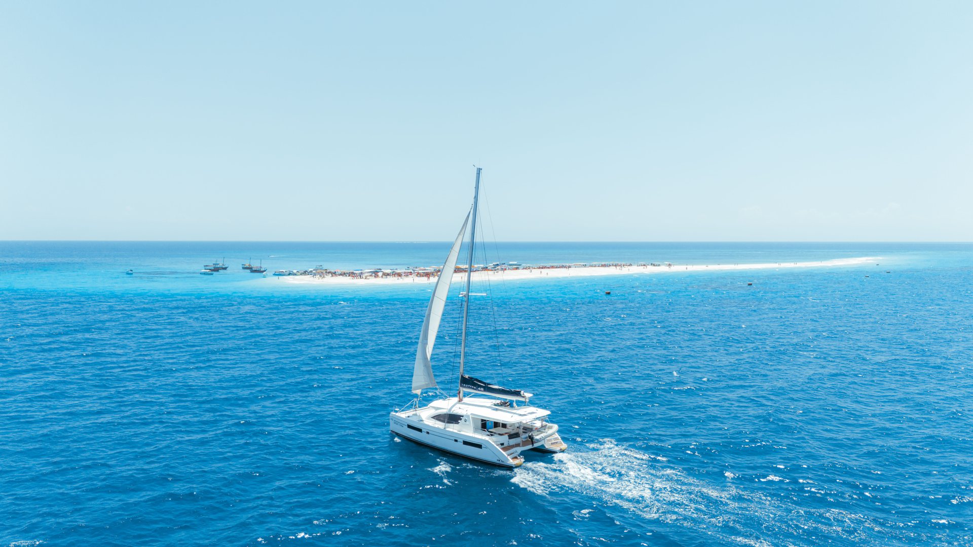 Sunday Kinga – Leopard 48 catamaran in Zanzibar